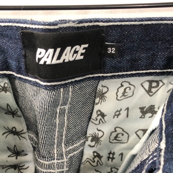 Palace drawcord pocket denim shorts - Picture 7 of 8